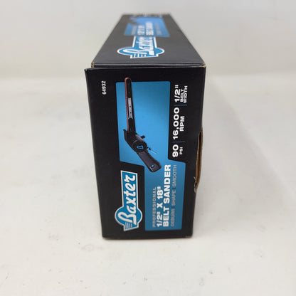New Baxter 1/2" x 18" Professional Belt Air Sander Pneumatic 16000 RPM 64932