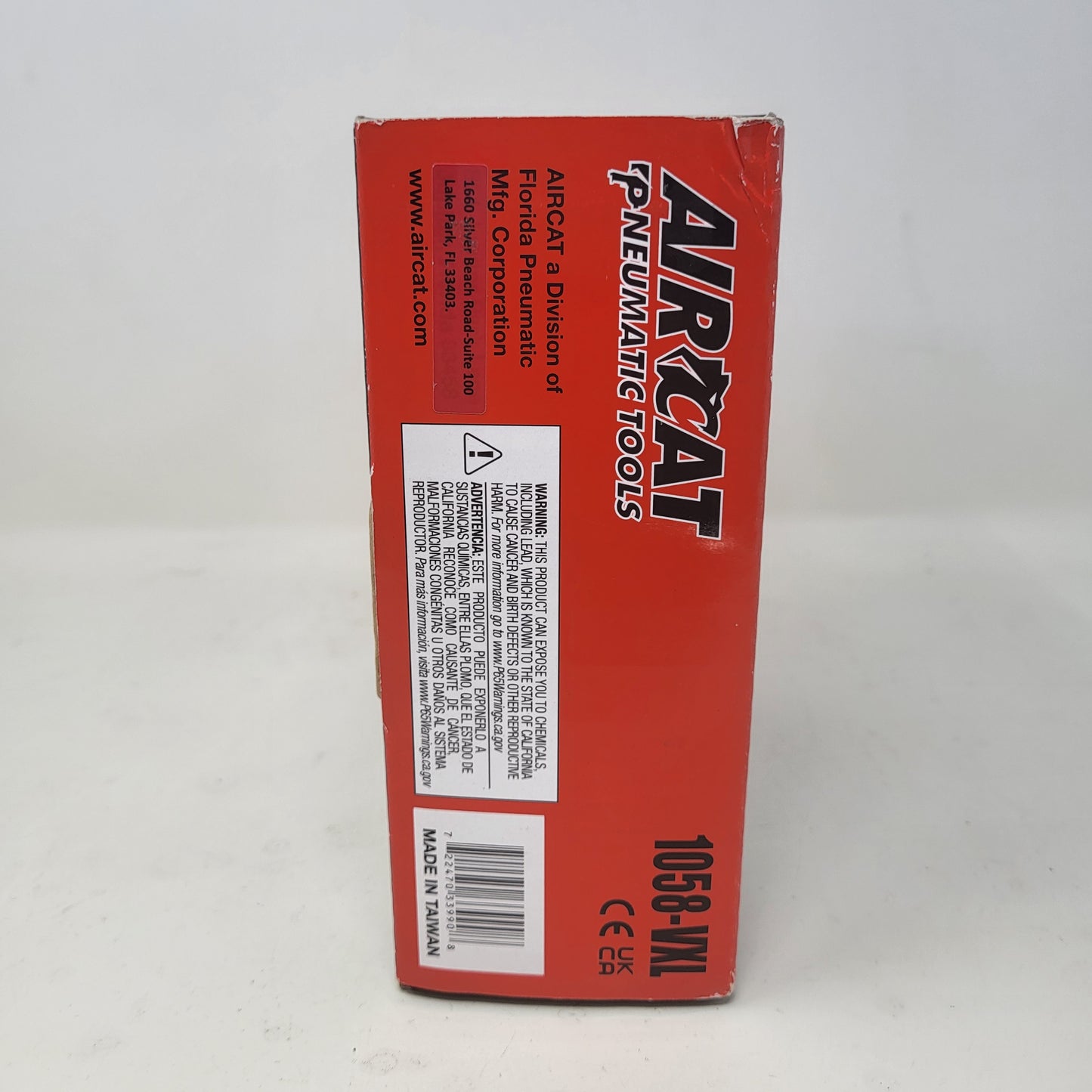 New AIRCAT 1058-VXL Vibrotherm Drive 1/2" Composite Compact Air Impact Wrench