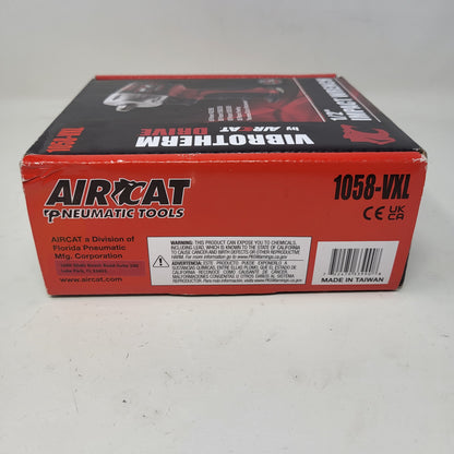 New AIRCAT 1058-VXL Vibrotherm Drive 1/2" Composite Compact Air Impact Wrench