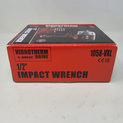 New AIRCAT 1058-VXL Vibrotherm Drive 1/2" Composite Compact Air Impact Wrench