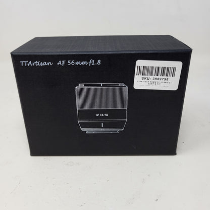 TTArtisan AF 56mm f/1.8 ED Autofocus Portrait Lens for Mirrorless Camera