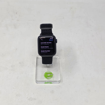 GPS Only Apple Watch SE 3 40MM Midnight Aluminum Midnight Sport Band MEH94LW/A