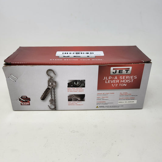 New JET JLP-050A-10 1/2-Ton Mini-Puller Lever Hoist 10 ft. Lift 287201