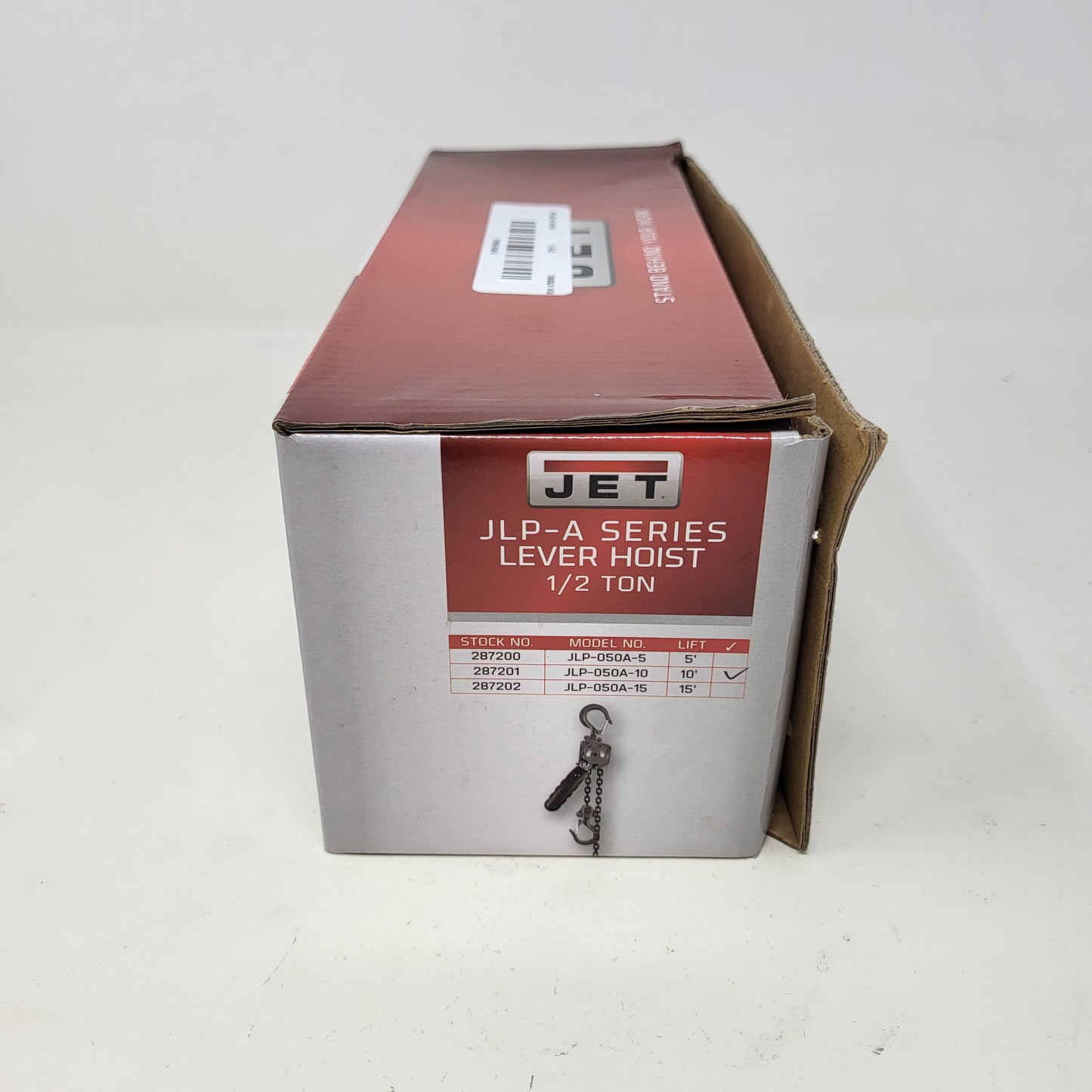 New JET JLP-050A-10 1/2-Ton Mini-Puller Lever Hoist 10 ft. Lift 287201