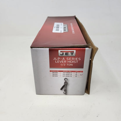 New JET JLP-050A-10 1/2-Ton Mini-Puller Lever Hoist 10 ft. Lift 287201