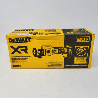 New DEWALT DCE555B 20V MAX XR Brushless Drywall Cut-Out Tool Rotary Bare Tool