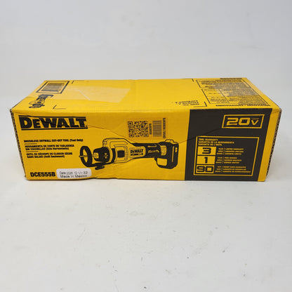New DEWALT DCE555B 20V MAX XR Brushless Drywall Cut-Out Tool Rotary Bare Tool