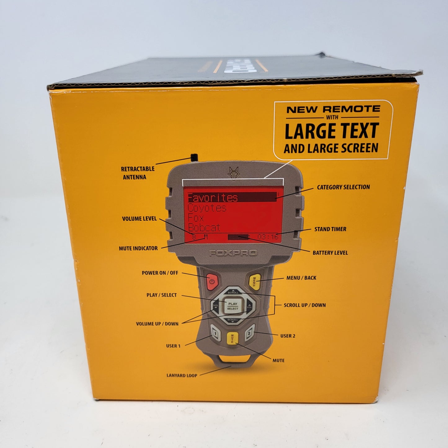  FOXPRO Prowler Electronic Predator Game Call 175+ Preloaded Sounds