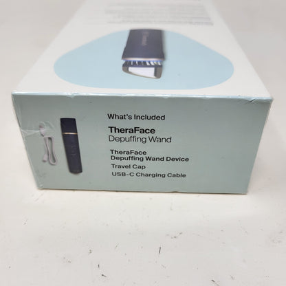 New Therabody TheraFace Depuffing Wand Electronic Hot Cold Facial Skincare Tool