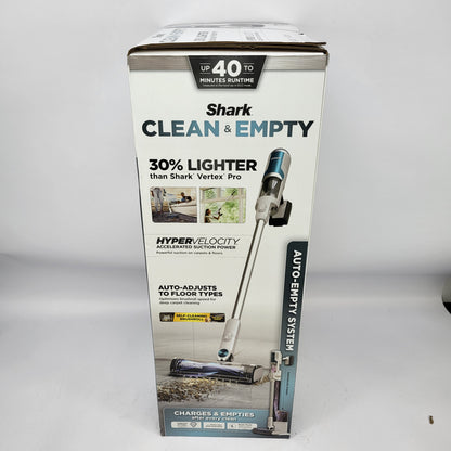 New Shark Clean & Empty Cordless Stick Vacuum Auto-Empty System BU3521