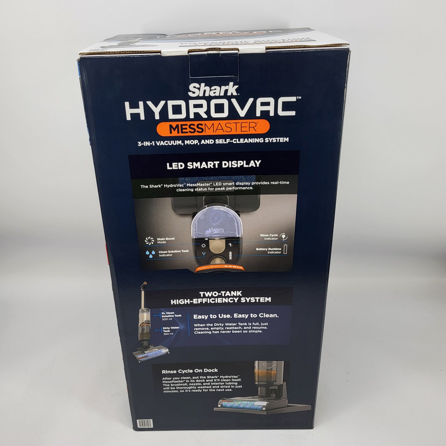 New Shark HydroVac MessMaster Cordless 3-in-1 Wet Dry Vacuum Mop WD261