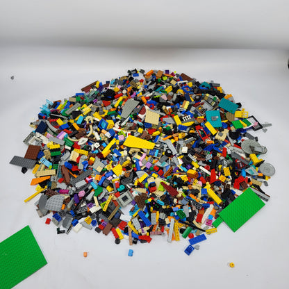 7 lbs Bulk LEGO Lot Assorted Mixed Building Bricks Plates