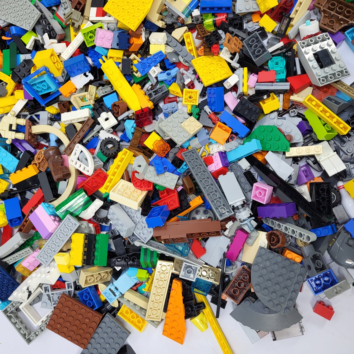 7 lbs Bulk LEGO Lot Assorted Mixed Building Bricks Plates