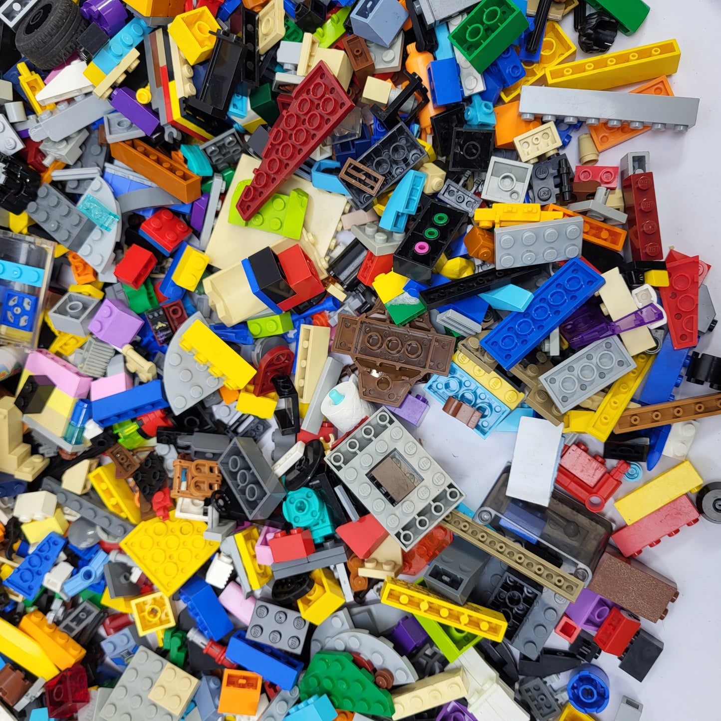 7 lbs Bulk LEGO Lot Assorted Mixed Building Bricks Plates