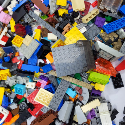 7 lbs Bulk LEGO Lot Assorted Mixed Building Bricks Plates