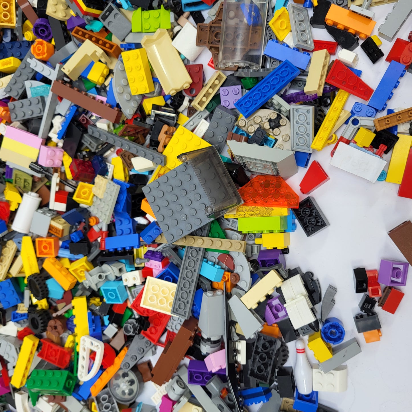 7 lbs Bulk LEGO Lot Assorted Mixed Building Bricks Plates