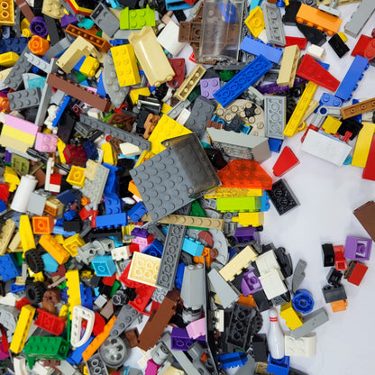 7 lbs Bulk LEGO Lot Assorted Mixed Building Bricks Plates