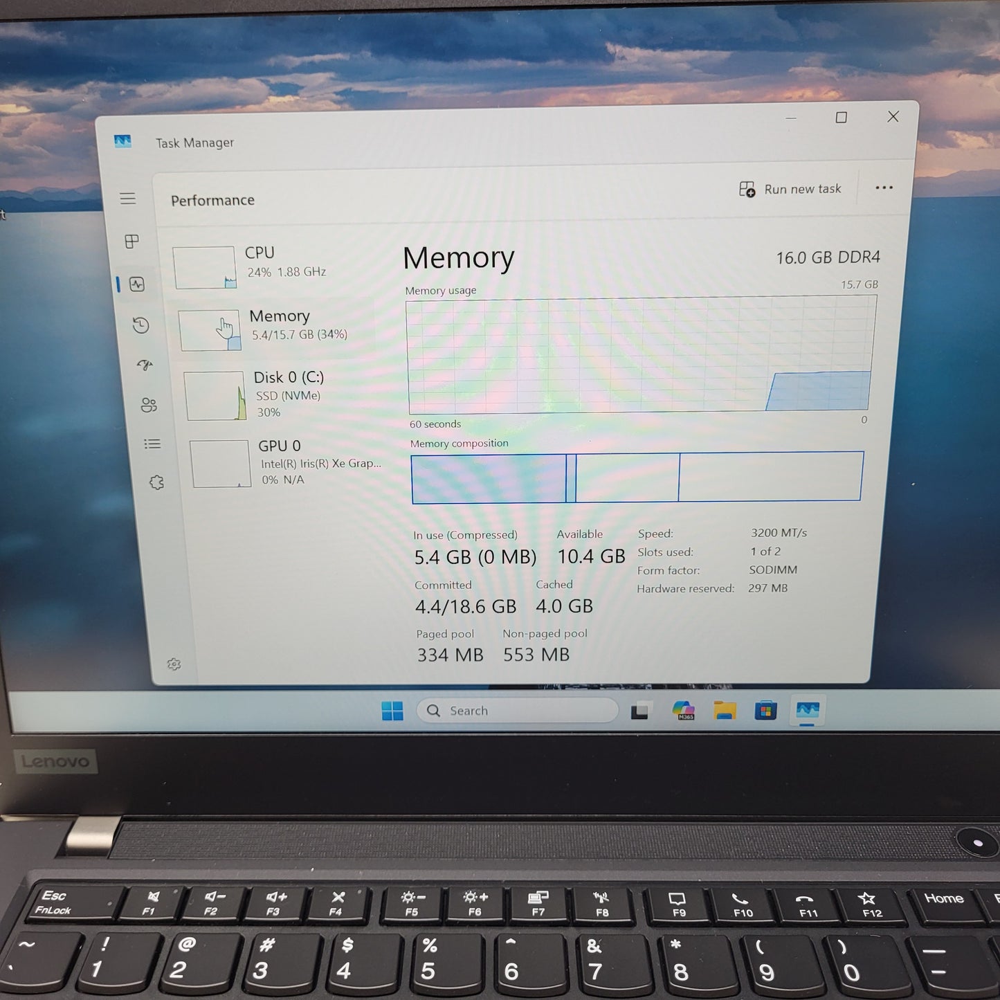 Lenovo ThinkPad T14 Gen 2i 8CU22T7 14" i5-1145G7 2.6GHz 16GB RAM 256GB SSD