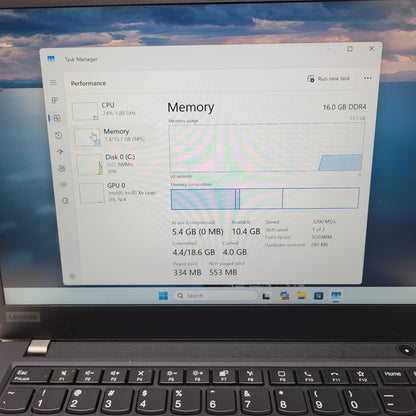 Lenovo ThinkPad T14 Gen 2i 8CU22T7 14" i5-1145G7 2.6GHz 16GB RAM 256GB SSD