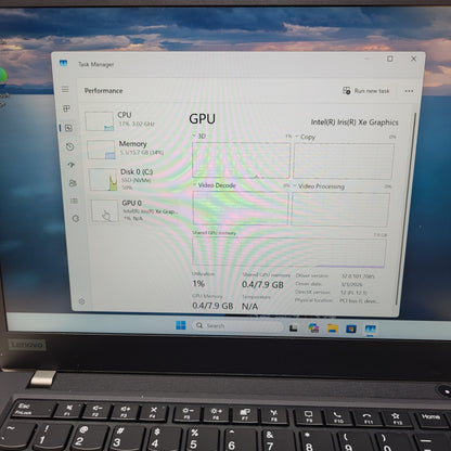 Lenovo ThinkPad T14 Gen 2i 8CU22T7 14" i5-1145G7 2.6GHz 16GB RAM 256GB SSD
