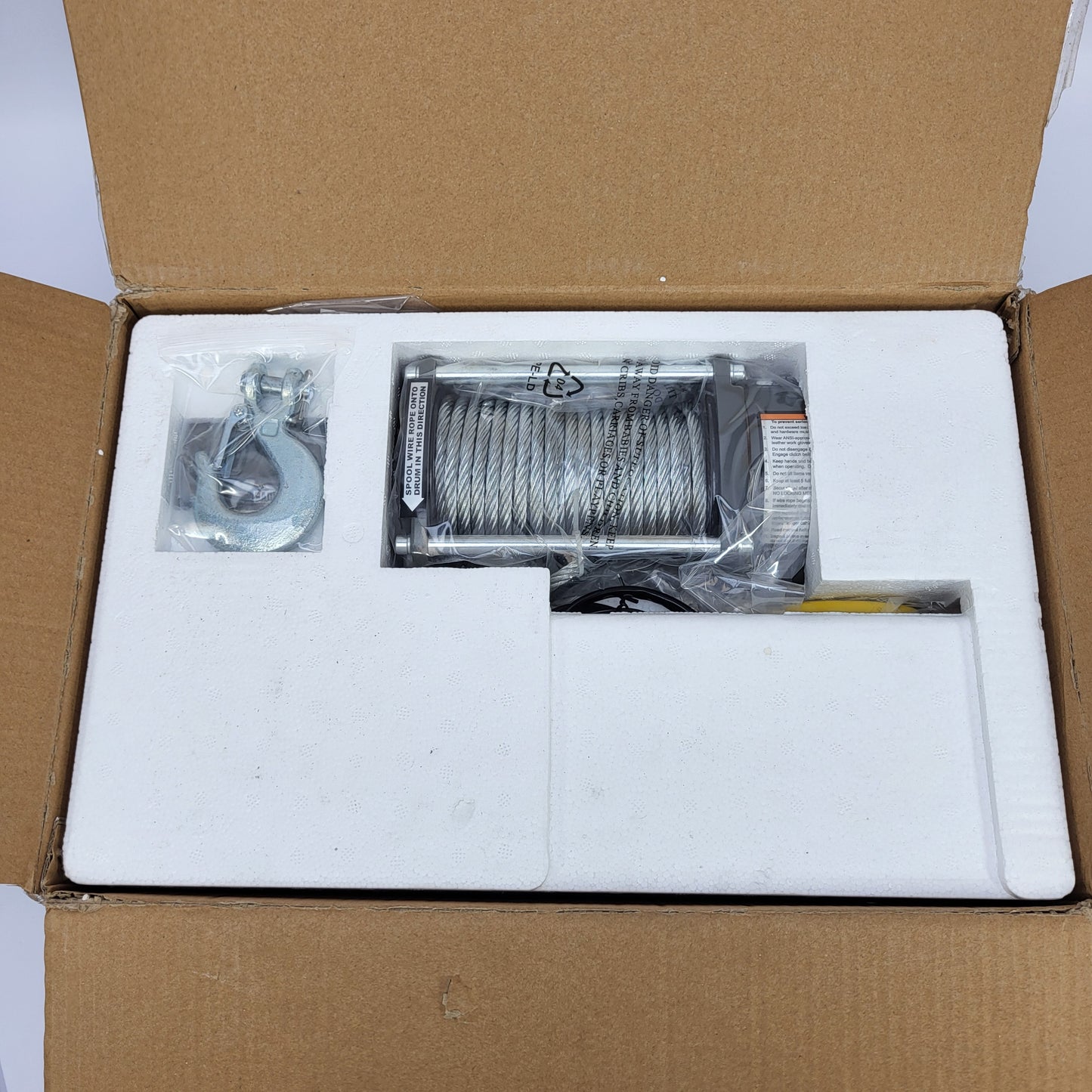 New Badland 5000 lb. ATV UTV Utility Electric Winch With Brake 61605