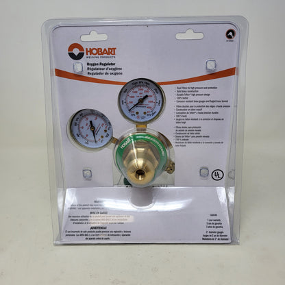 New Hobart 770503 Oxygen Regulator Single Stage Oxy-Fuel Welding Gauge