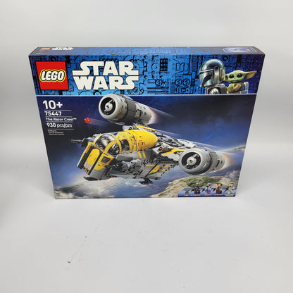 New LEGO Star Wars 75447 The Razor Crest Mandalorian Grogu Movie Set 930pc