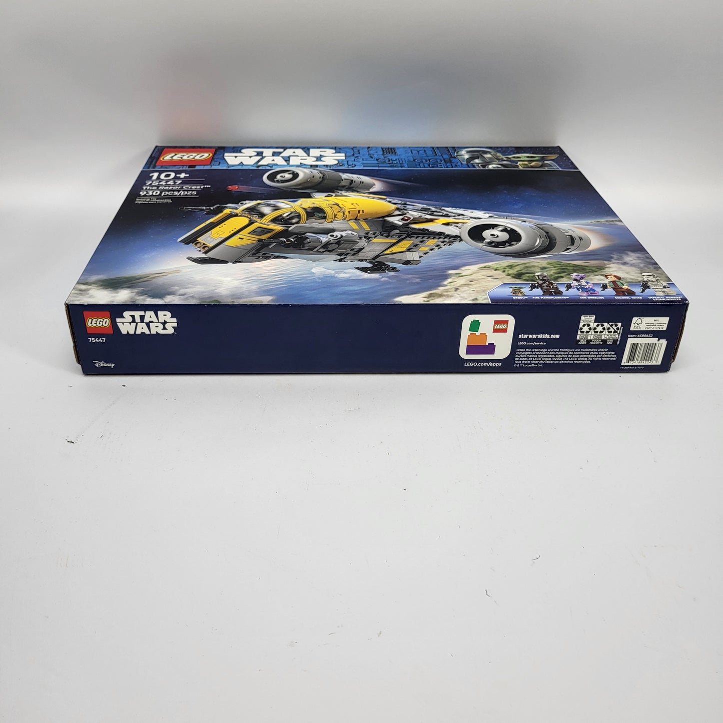 New LEGO Star Wars 75447 The Razor Crest Mandalorian Grogu Movie Set 930pc