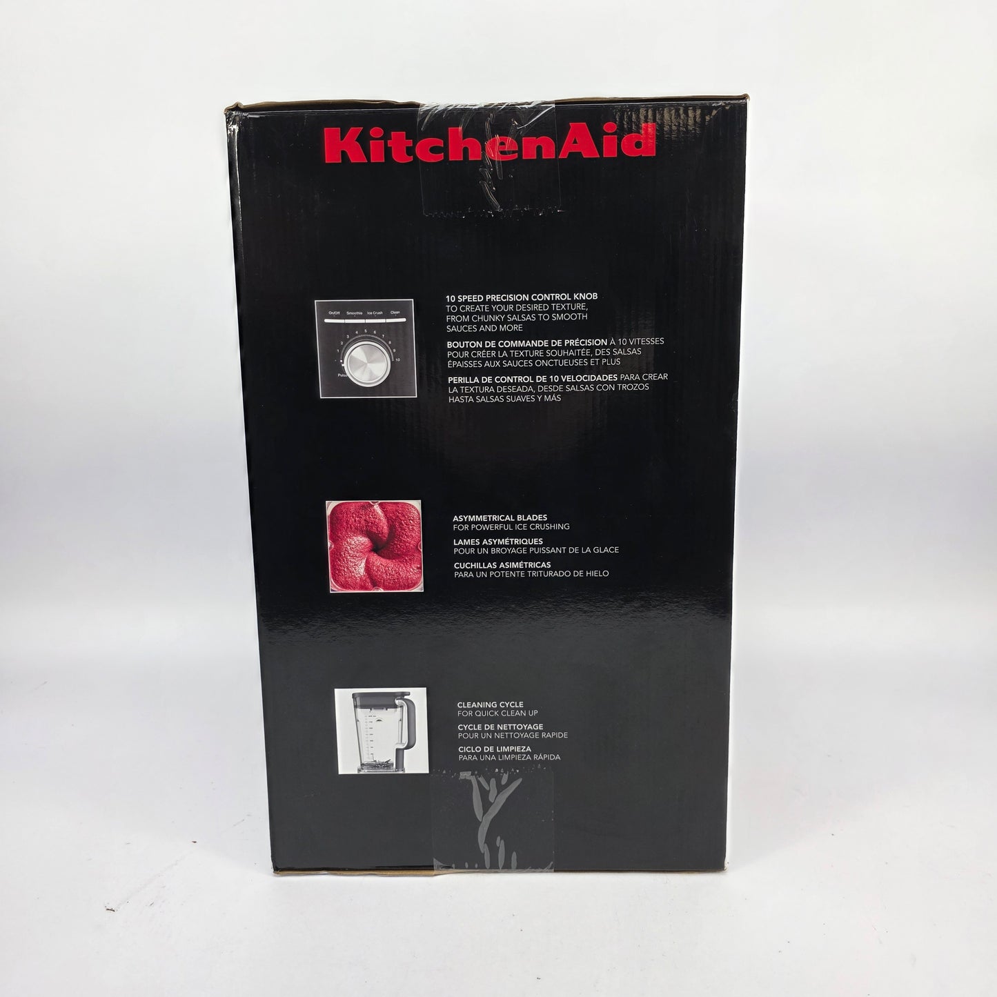 New KitchenAid Pure Power 2L Blender KSB2072ER Empire Red 1700W Countertop