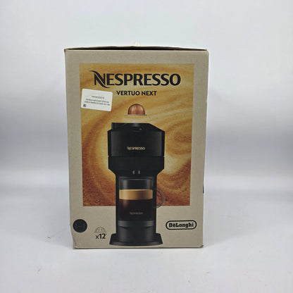 New Nespresso Vertuo Next Coffee Espresso Machine DeLonghi Black ENV120BG 12Pods