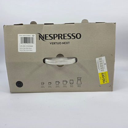 New Nespresso Vertuo Next Coffee Espresso Machine DeLonghi Black ENV120BG 12Pods