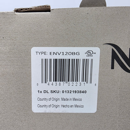 New Nespresso Vertuo Next Coffee Espresso Machine DeLonghi Black ENV120BG 12Pods
