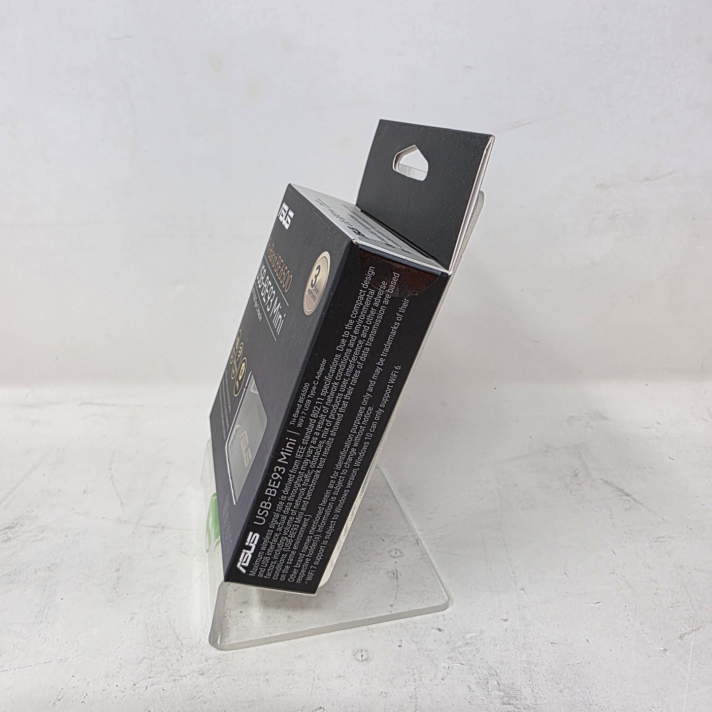 New Asus USB-BE93 Mini Tri-Band BE6500 Wi-Fi 7 Type-C Wireless Network Adapter