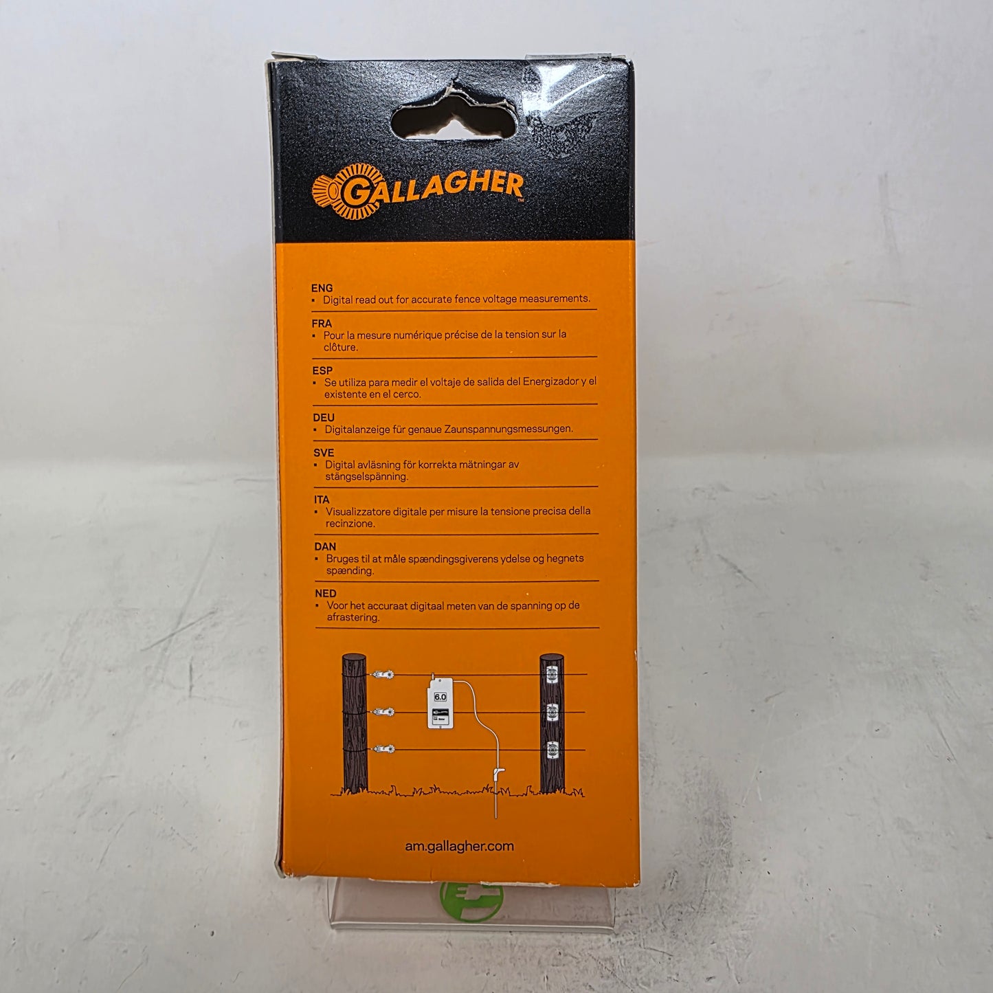 New Gallagher G503014 Electric Fence Digital Volt Meter Tester Voltage Reader