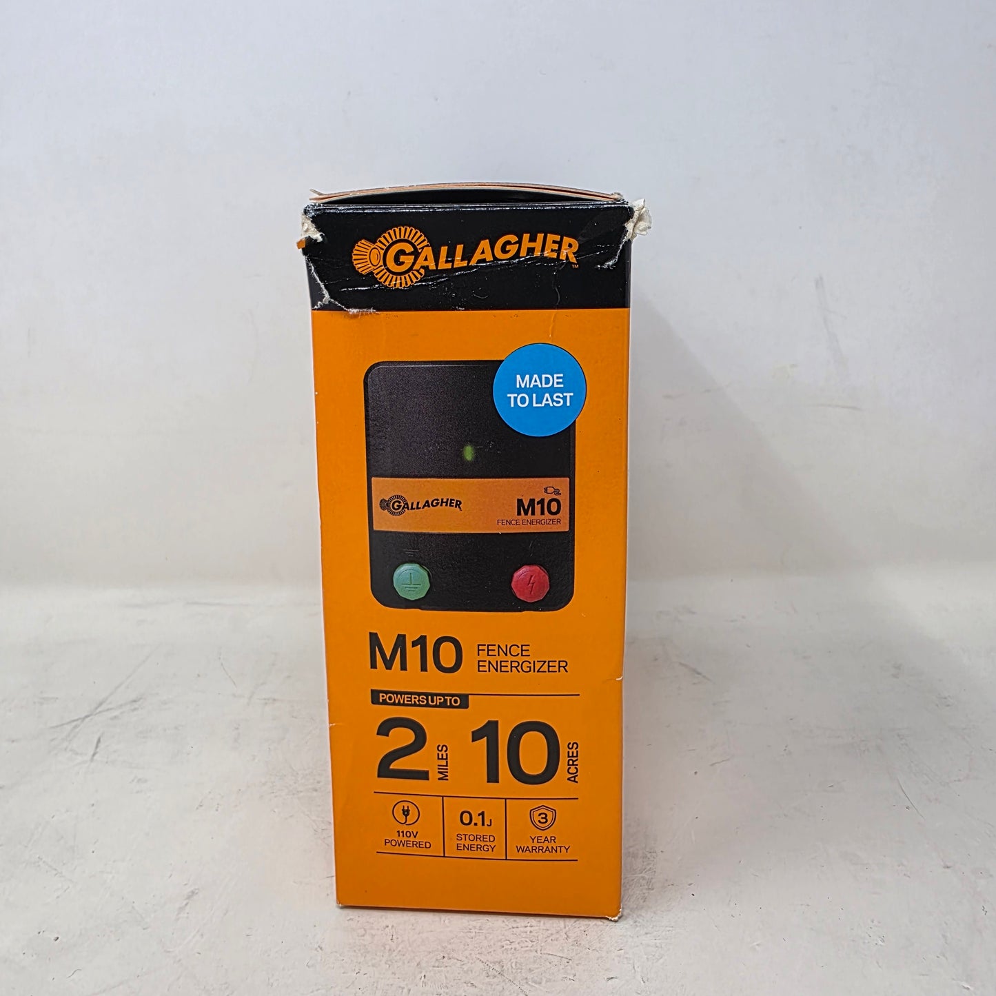 New Gallagher M10 110V Mains Electric Fence Charger Energizer G331424