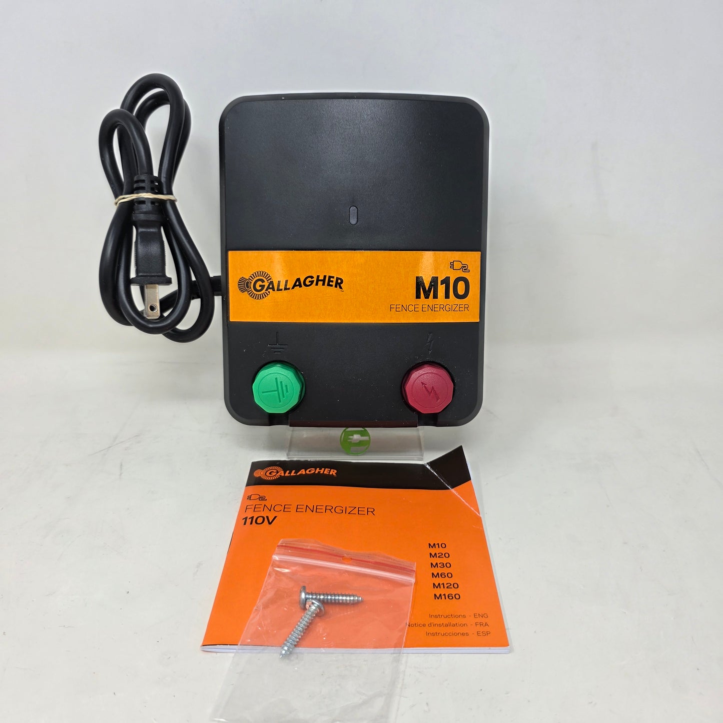 New Gallagher M10 110V Mains Electric Fence Charger Energizer G331424