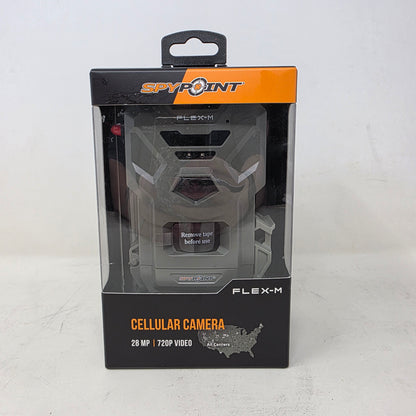 New Spypoint FLEX-M Cellular Trail Camera 28MP HD Video Game Scouting Cam