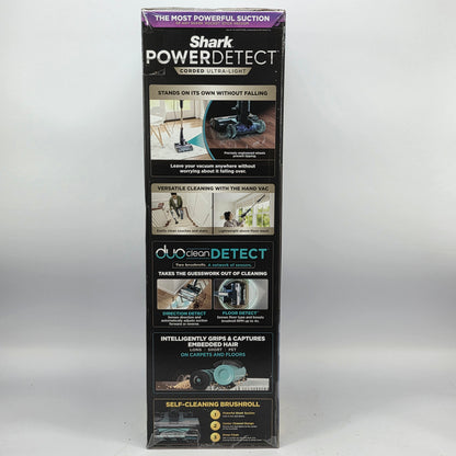 New Shark PowerDetect Corded Smart Stick Vacuum HZ4000 DuoClean Detect Cleaner