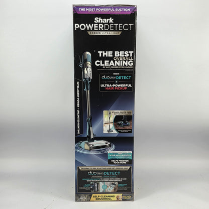 New Shark PowerDetect Corded Smart Stick Vacuum HZ4000 DuoClean Detect Cleaner
