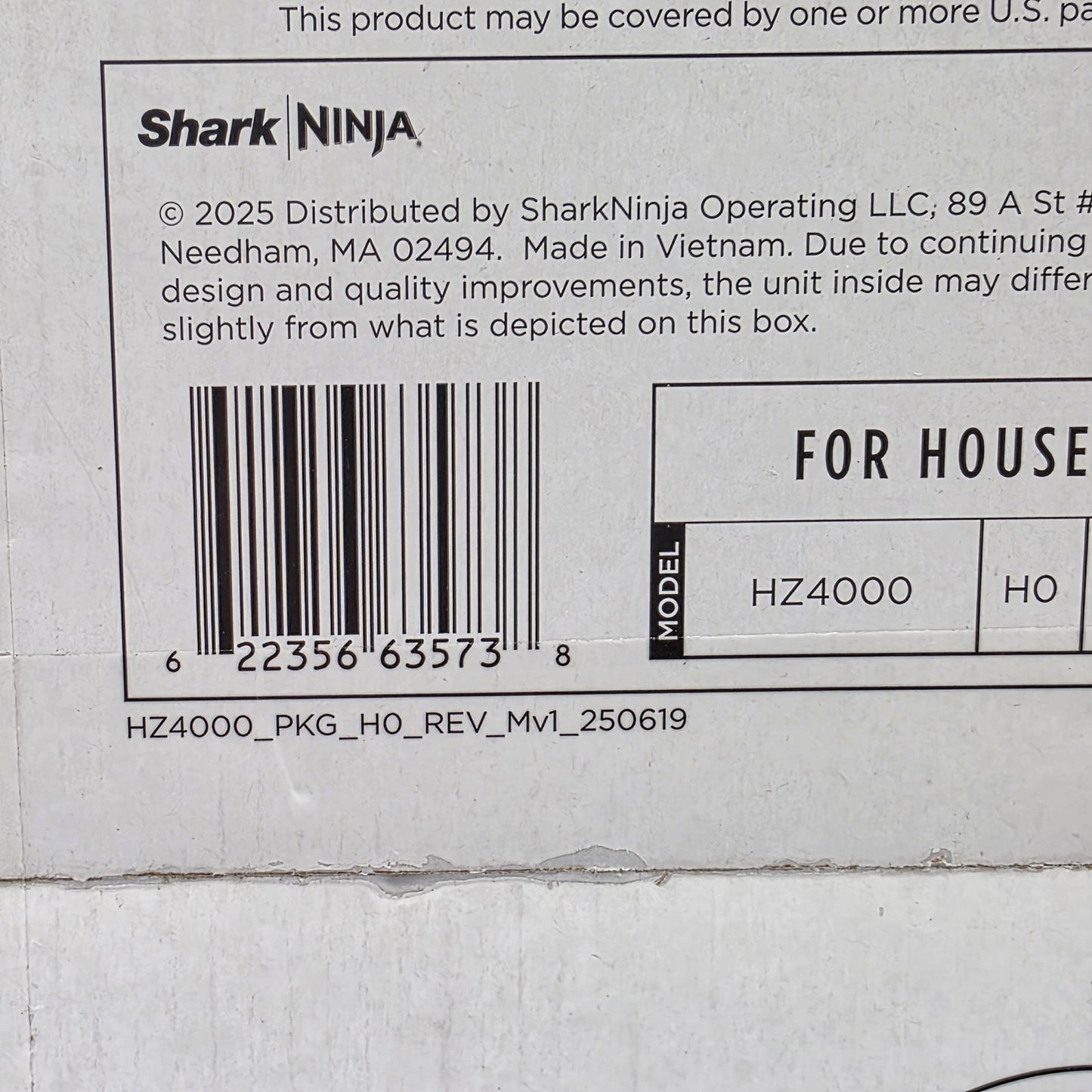 New Shark PowerDetect Corded Smart Stick Vacuum HZ4000 DuoClean Detect Cleaner