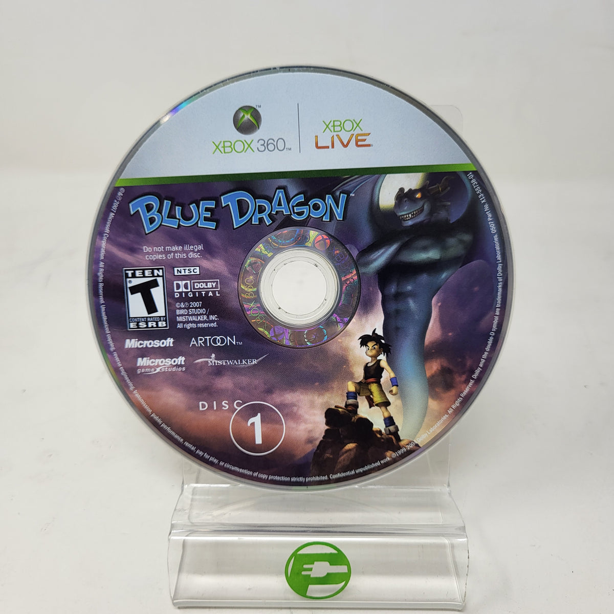 Blue Dragon Xbox 360 2007 Disc Only