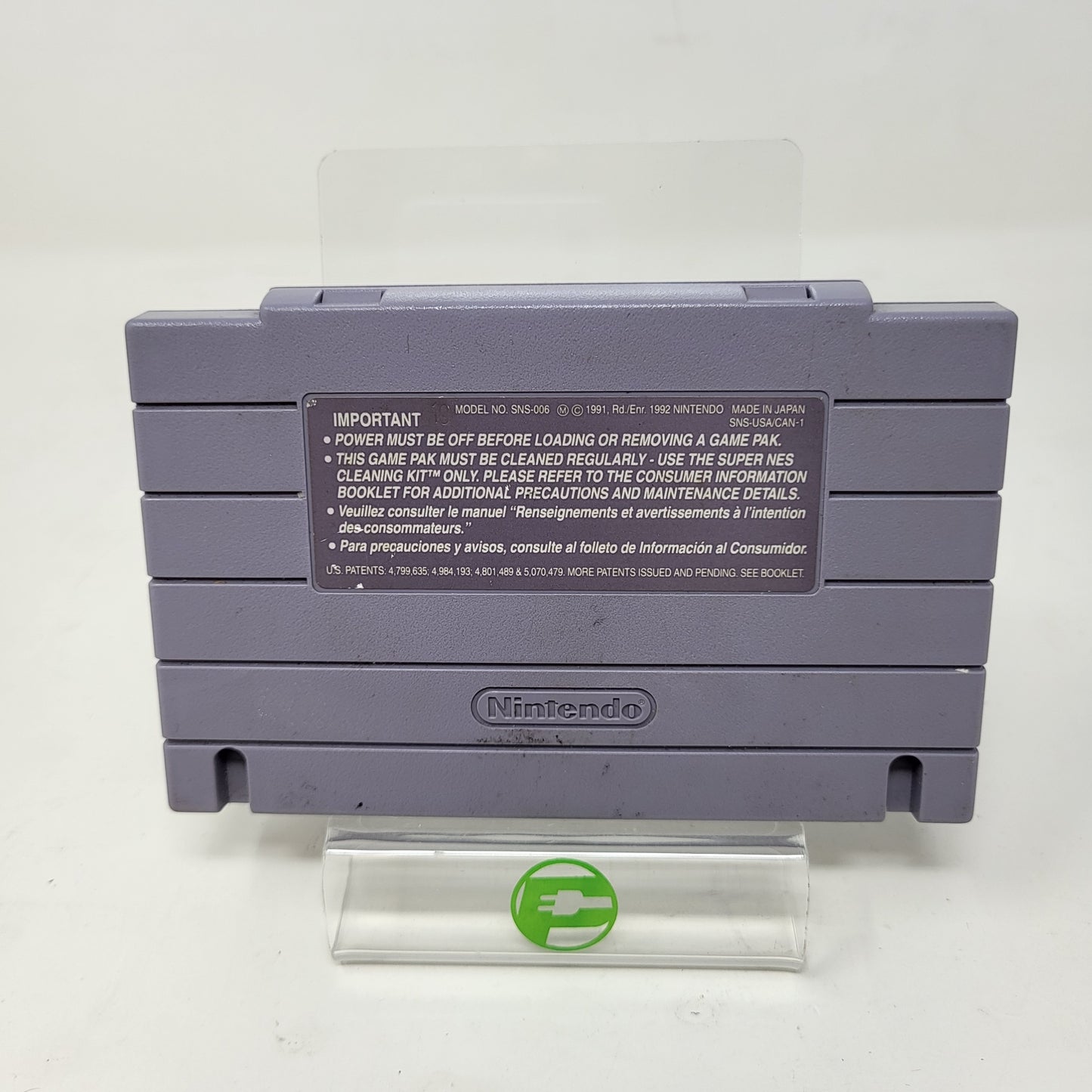 Mario is Missing! SNES Super Nintendo 1993 Cartridge Only