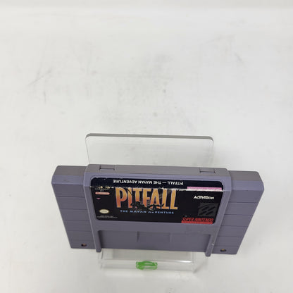 Pitfall Mayan Adventure SNES Super Nintendo 1994 Cartridge Only