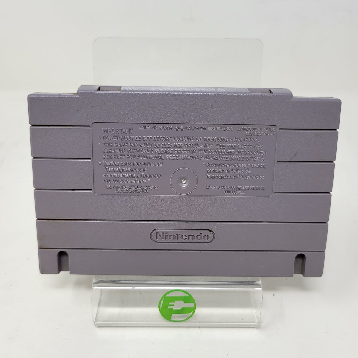 Clue SNES Super Nintendo 1992 Cartridge Only