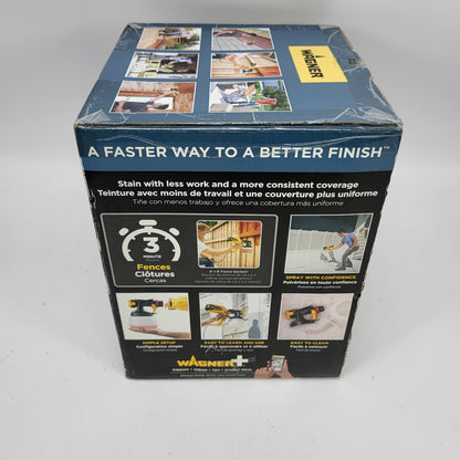 New Wagner Control Spray Xtra Duty Handheld Stain Sprayer 0520112 P229AU