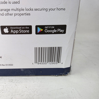 New Schlage Encode Plus Smart WiFi Deadbolt Camelot Satin Nickel BE499WBVCAM619