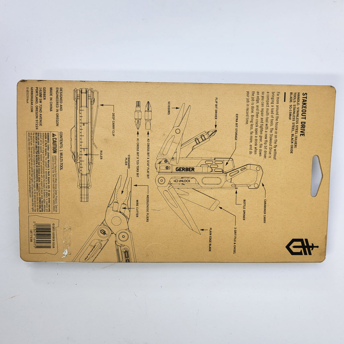 New Gerber  1077538 Drive Multi-Tool