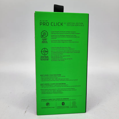 Razer Pro Click V2  RZ01-05250100-R3U1 Wireless Mouse Black