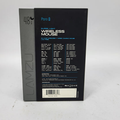 LAMZU Paro Super Light Wireless Gaming Mouse 48g 26000 DPI Ultra Lightweight