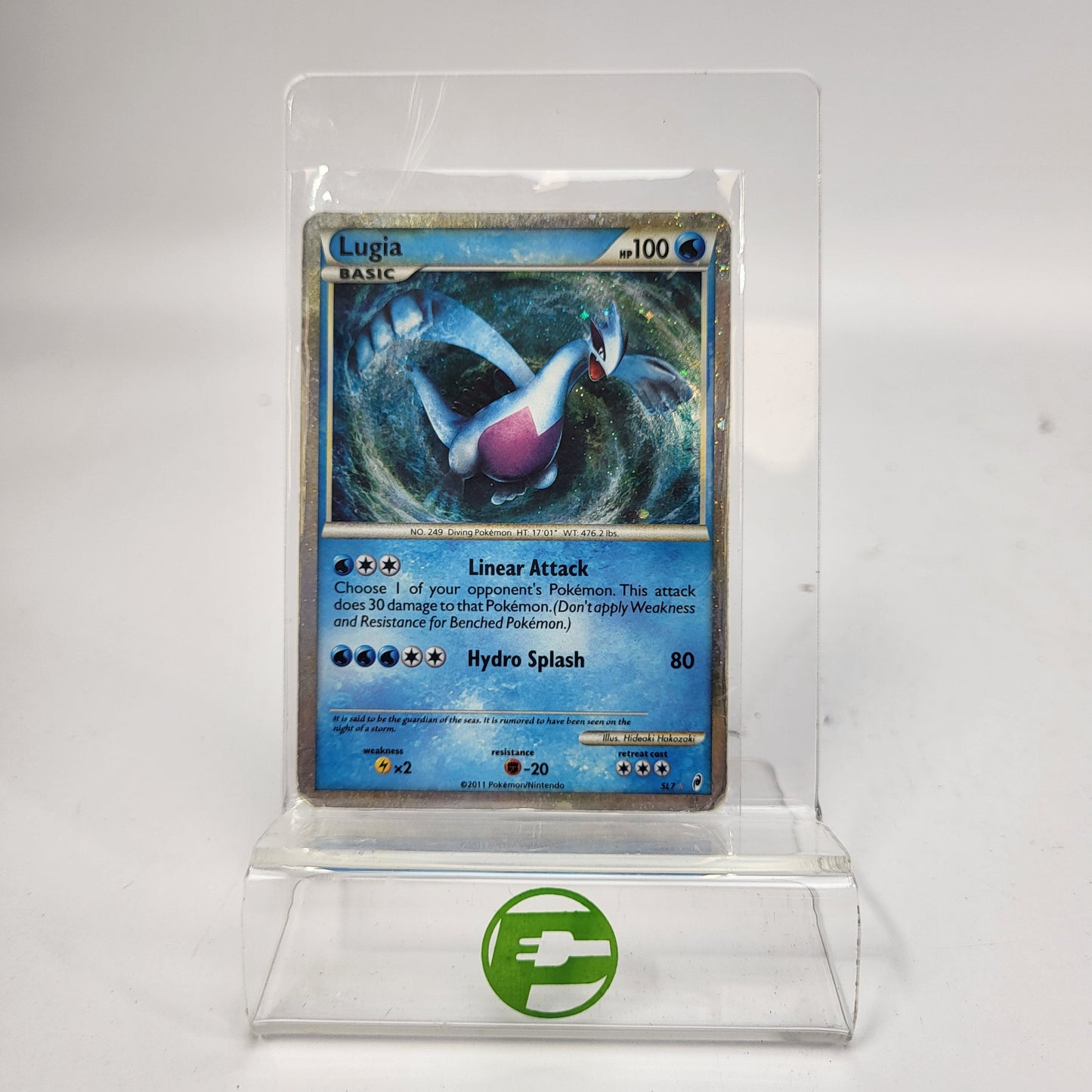 Pokémon TCG Lugia SL7/95 Call of Legends 2011 Shiny Rare Holo